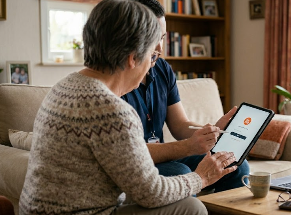 Digitale hulp in je eigen zetel