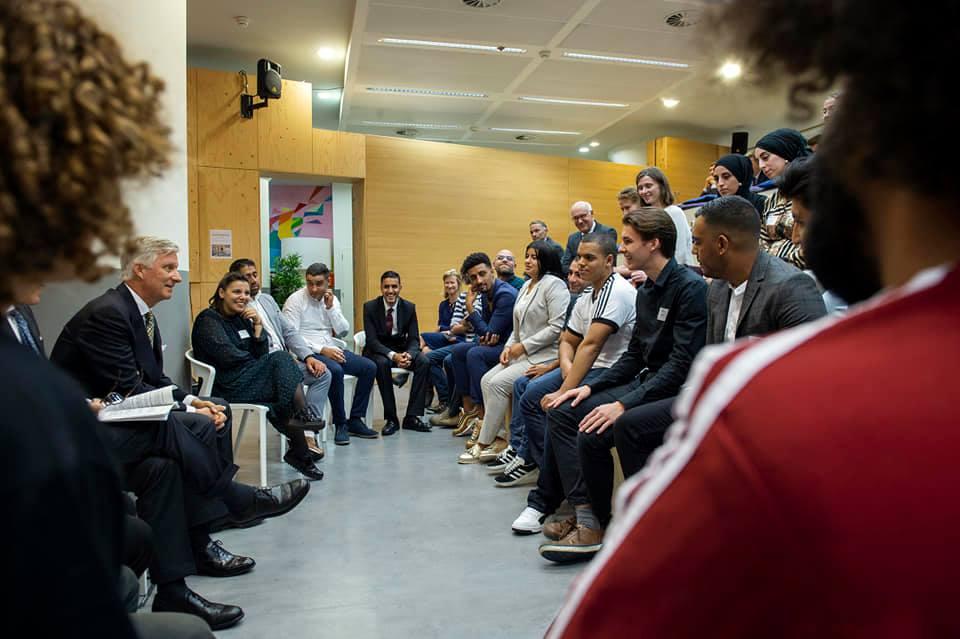 Presentatie aan Z.M. Koning Filip